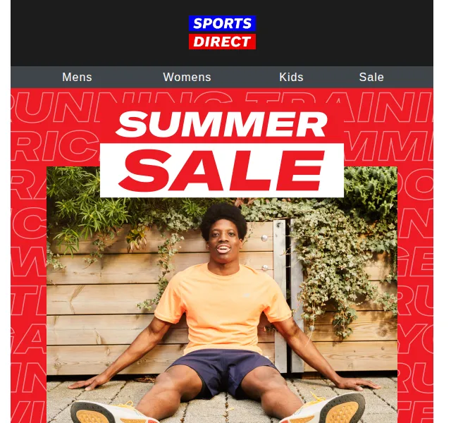 Sportsdirect: Letní výprodej až 70% slevy + další snížení – červen 2026 | Nuslet.cz