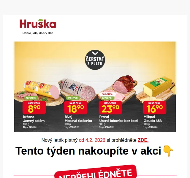 Hruška: Smetana, Pilsner Urquell a Roshen dezert – únor 2026 | Nuslet.cz