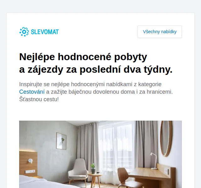 Slevomat: luxusní hotel v centru Prahy – pobyt pro dva se snídaní od 1 790 Kč – červen 2026 | Nuslet.cz