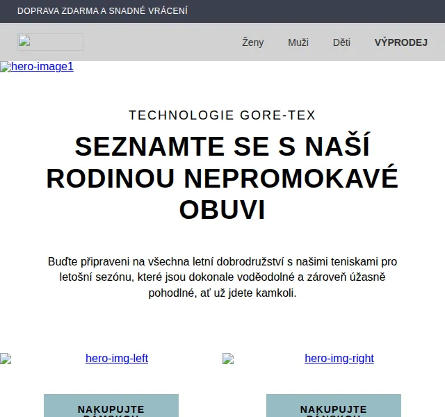 ECCO: GORE-TEX obuv na léto 2026 – výprodej s dopravou zdarma | Nuslet.cz