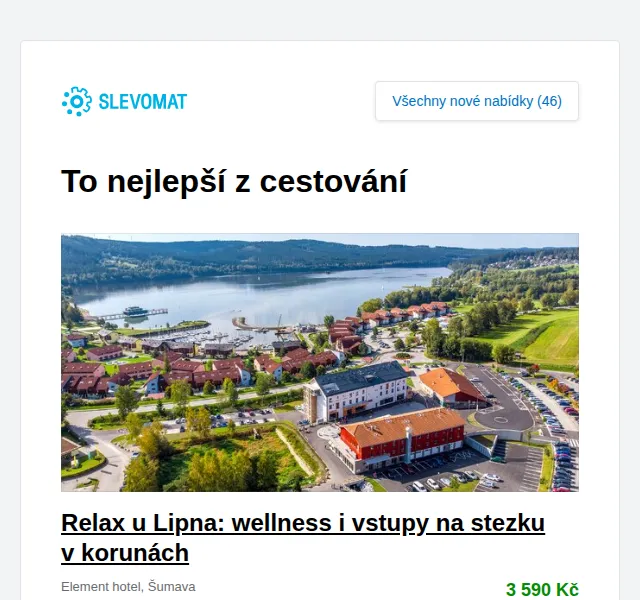 Slevomat: Harrachov wellness s polopenzí – červenec 2026 | Nuslet.cz