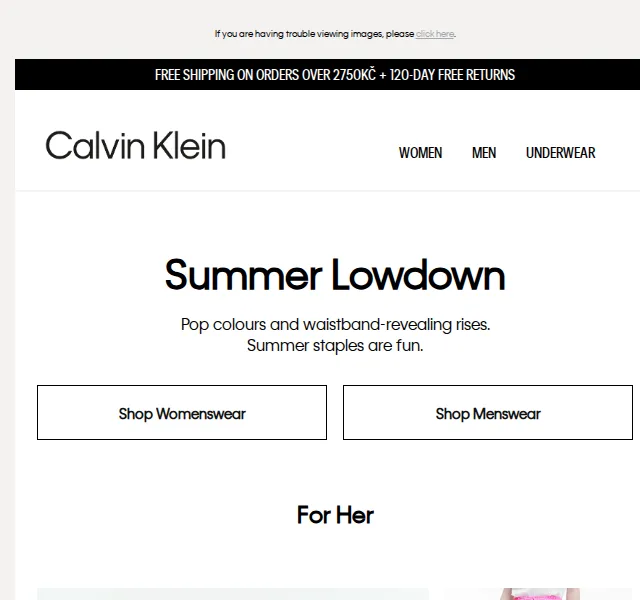 Calvin Klein: letní kolekce Pop Colours – červen 2026 | Nuslet.cz