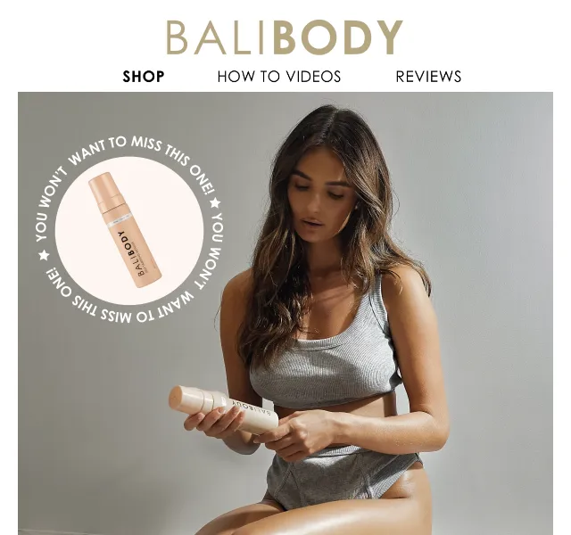 Bali Body: FREE Self Tan Mousse s každou objednávkou – červen 2026 | Nuslet.cz