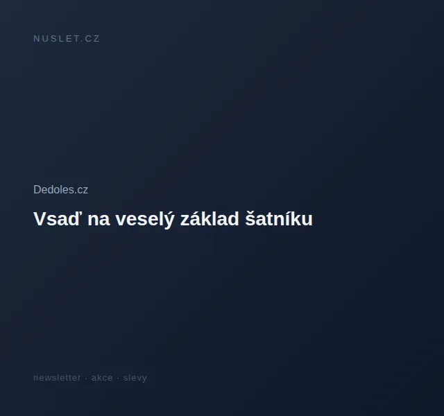 Dedoles: Veselé sety ponožek a spodního prádla – červen 2026 | Nuslet.cz