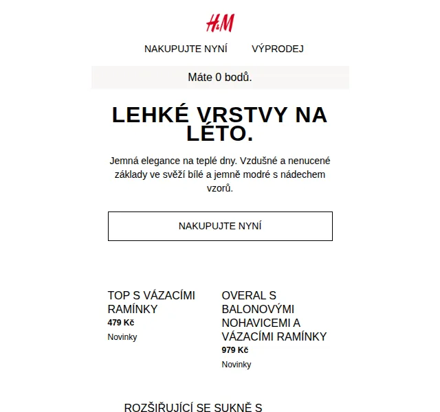 H&M Fashion: Lehké vrstvy na léto – květen 2026 | Nuslet.cz