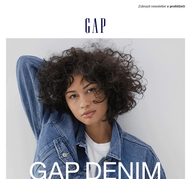 GAPstore.cz: Denim pro každou postavu – červen 2026 | Nuslet.cz