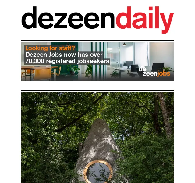 Dezeen Daily: novinky z architektury – červen 2026 | Nuslet.cz