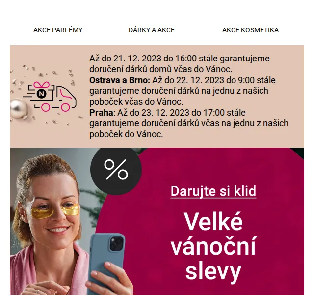 Notino: Vánoční slevy – červenec 2026 | Nuslet.cz