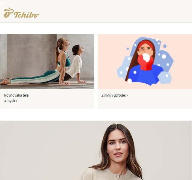 Tchibo: Pohodlné oblečení a wellness – duben 2026 | Nuslet.cz