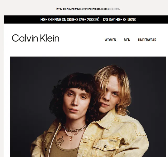 Calvin Klein: 15% sleva na novou kolekci podzim 2022 | Nuslet.cz