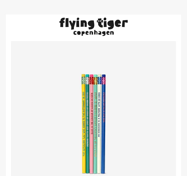 Flying Tiger Copenhagen: Školní potřeby od 1 € – červenec 2026 | Nuslet.cz