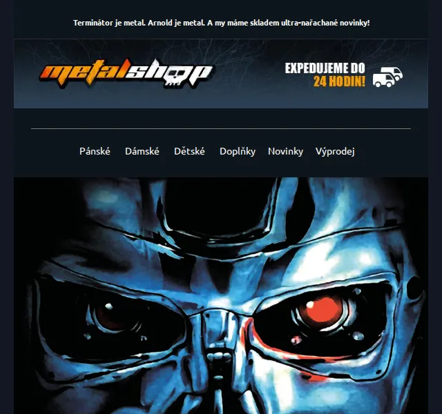 METALSHOP: Primitive x Terminátor novinky – červen 2026 | Nuslet.cz