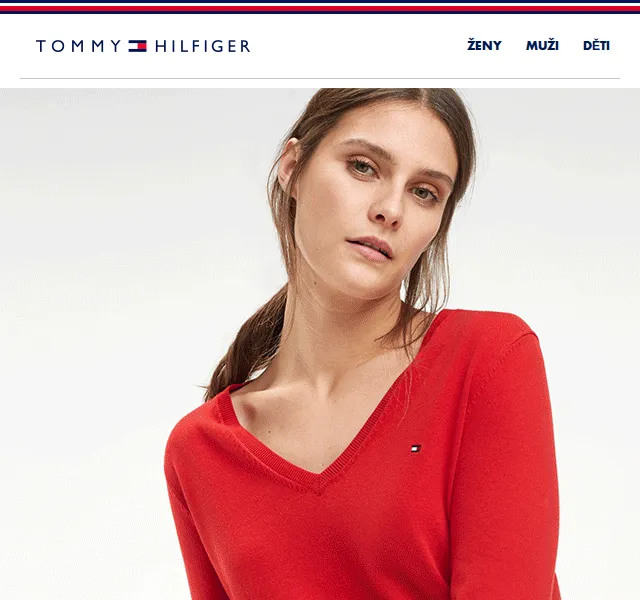 Tommy Hilfiger: Svetry a kabátky v pestrých barvách – červen 2026 | Nuslet.cz