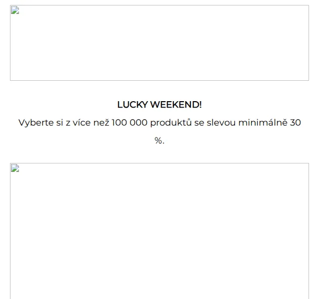 ANSWEAR: SLEVA 30 % Lucky Weekend – červen 2026 | Nuslet.cz
