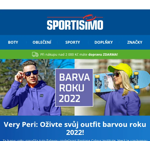 Sportisimo.cz: Very Peri – sportovní móda – červen 2026 | Nuslet.cz