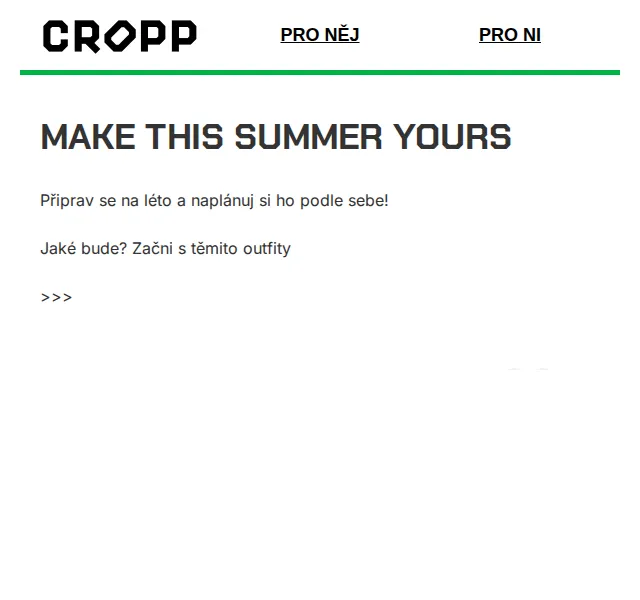 Cropp: Letní kolekce MAKE THIS SUMMER YOURS – červenec 2026 | Nuslet.cz