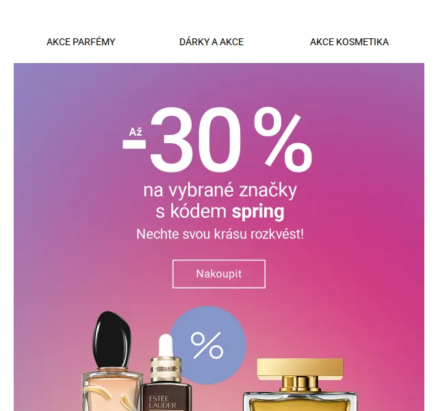 Notino: Až 30% sleva na parfémy a kosmetiku – červenec 2026 | Nuslet.cz