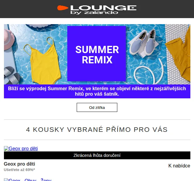 Lounge by Zalando: Geox, M&S a Barazzoni se slevou až 75 % – červen 2026 | Nuslet.cz