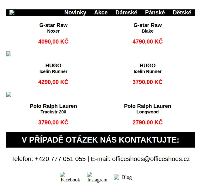 Office Shoes: Novinky G-Star, HUGO, Ralph Lauren – červen 2026 | Nuslet.cz