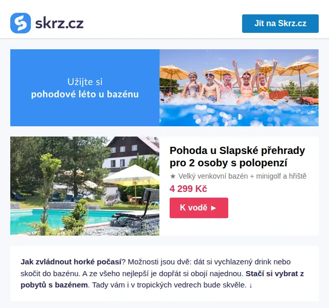 Vánoce na Skrz: Hotely s bazénem od 1 690 Kč – červen 2026 | Nuslet.cz