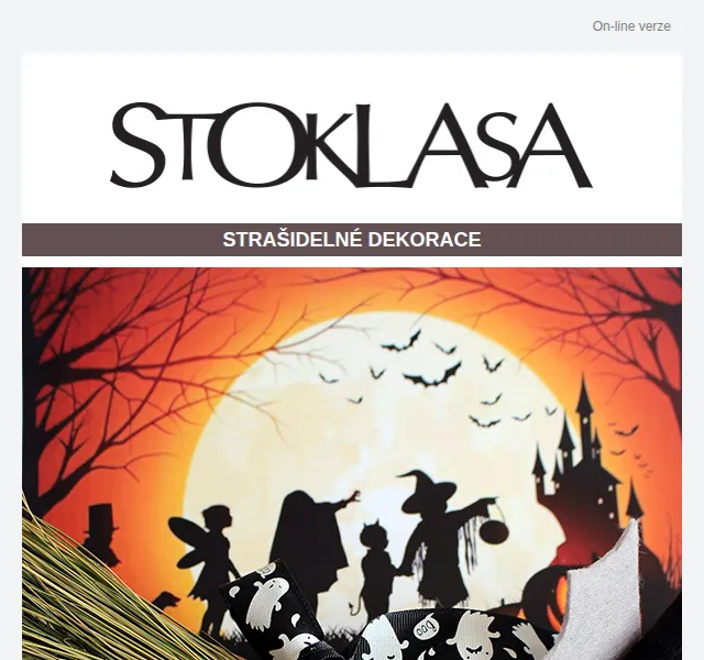 Stoklasa: Halloween dekorace a kreativní sady – říjen 2026 | Nuslet.cz