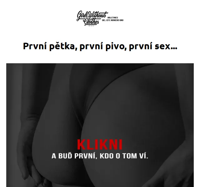 Girls Without Clothes: limitovaná edice – červenec 2026 | Nuslet.cz
