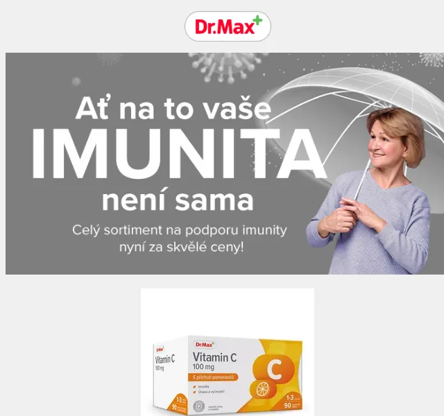 Dr.Max: Vitamíny a léky se slevou – červen 2026 | Nuslet.cz