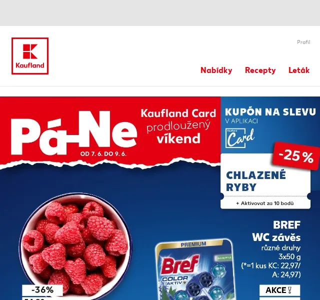 Kaufland akční leták – červenec 2026 | Nuslet.cz