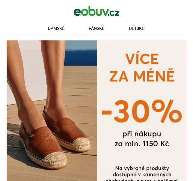 eobuv.cz: Slevy až 30 % na Birkenstock, Vans a další – červenec 2026 | Nuslet.cz