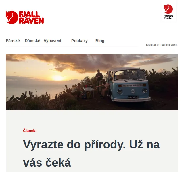 Fjallraven-shop: Udržitelné outdoor oblečení – červen 2026 | Nuslet.cz