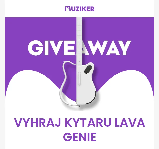 Muziker: Soutěž o kytaru LAVA GENIE – červen 2026 | Nuslet.cz