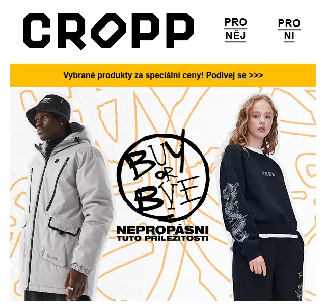 Cropp: Vybrané produkty za speciální ceny – červenec 2026 | Nuslet.cz