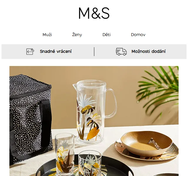 Marks and Spencer: Letní vybavení na piknik – červen 2026 | Nuslet.cz