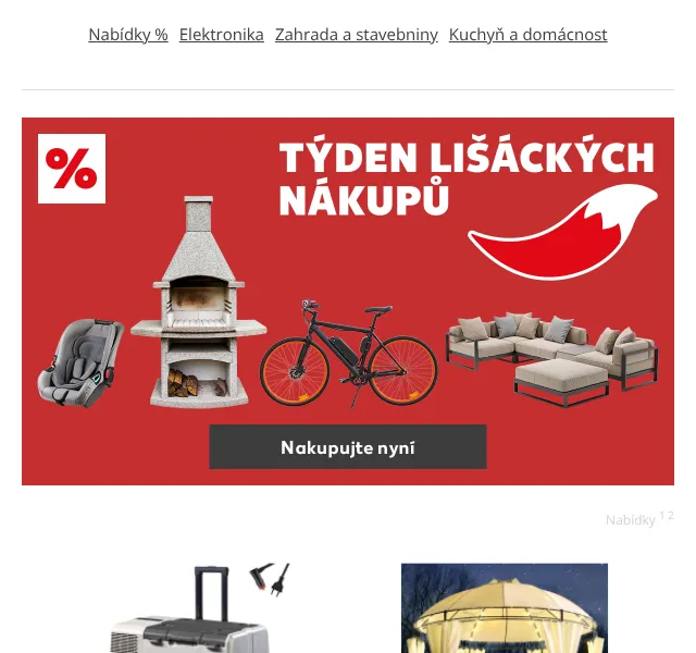Kaufland: Elektronika, zahrada, kuchyň – květen 2026 | Nuslet.cz