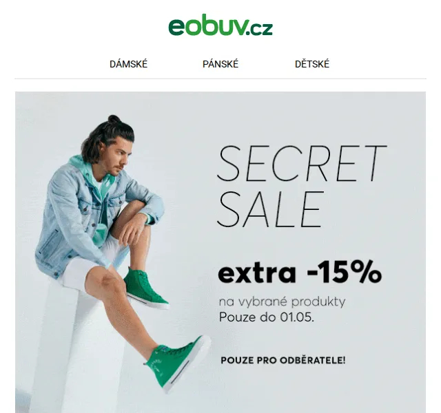 eobuv: Extra 15 % sleva na boty – červen 2026 | Nuslet.cz