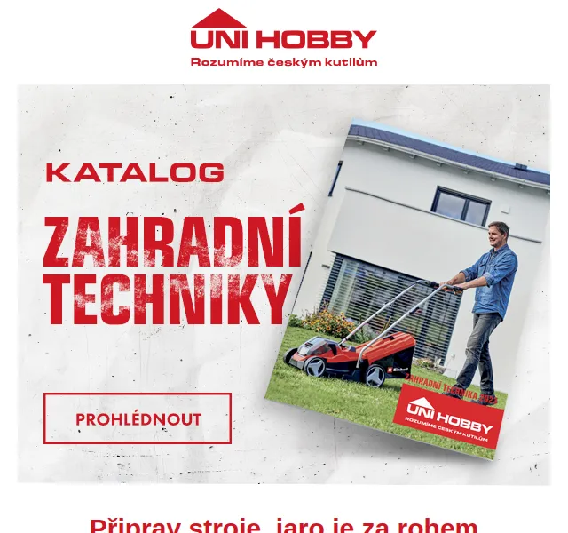 UNI HOBBY: Sekačka VeGA 545 SXHE 7in1 za 11 990 Kč – červen 2026 | Nuslet.cz