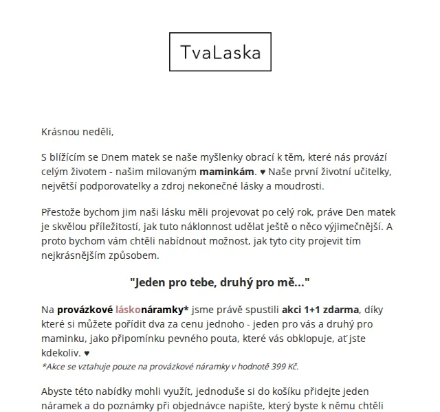 Niki a Ctirad z TvaLaska: 1+1 na provázkové náramky – červenec 2026 | Nuslet.cz