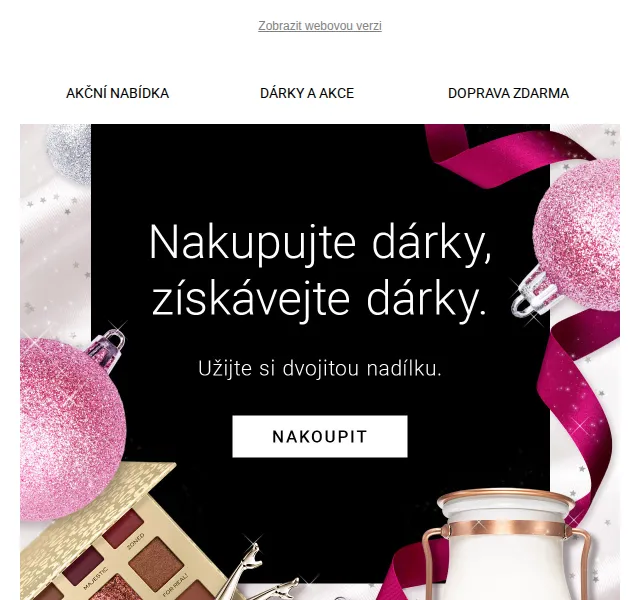 Notino: Vánoční dárky s Clarins, Armani, Paco Rabanne – červen 2026 | Nuslet.cz
