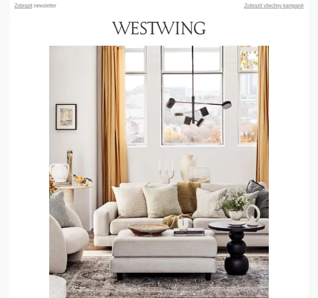 Westwing: Boho styl na podzim + Tomasucci nábytek – červen 2026 | Nuslet.cz