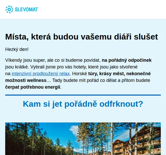 Slevomat: top hotely na léto 2026 – červen 2026 | Nuslet.cz