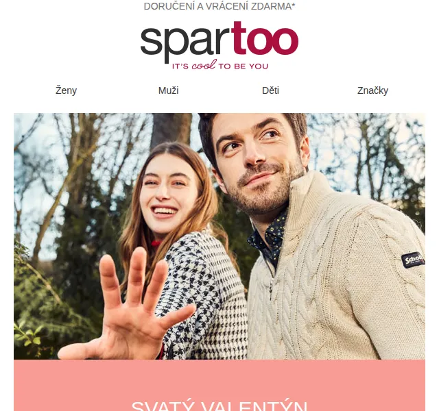 Spartoo: 50 % zpět z dárkového poukazu – červen 2026 | Nuslet.cz