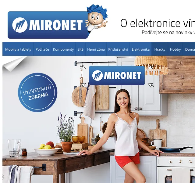 Mironet: letní gastronomické vybavení – červenec 2026 | Nuslet.cz