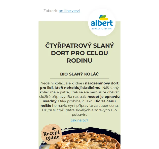 Albert: Bio produkty Nature's Promise za skvělé ceny – červen 2026 | Nuslet.cz