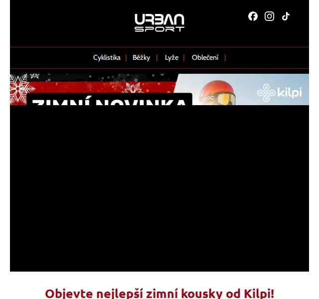 Urban-Sport: Lyžařské bundy a kalhoty Kilpi od 2 999 Kč – červenec 2026 | Nuslet.cz