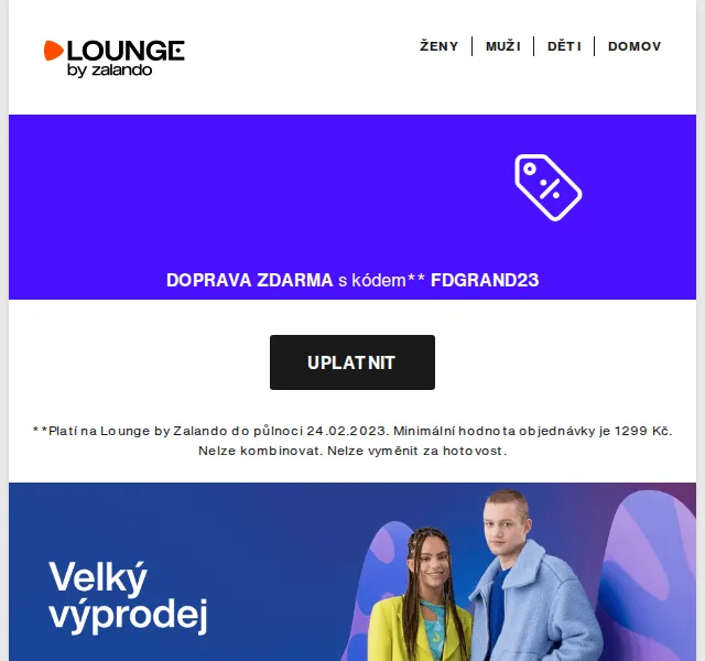 Lounge by Zalando: Velký výprodej se slevou až 82 % – červen 2026 | Nuslet.cz