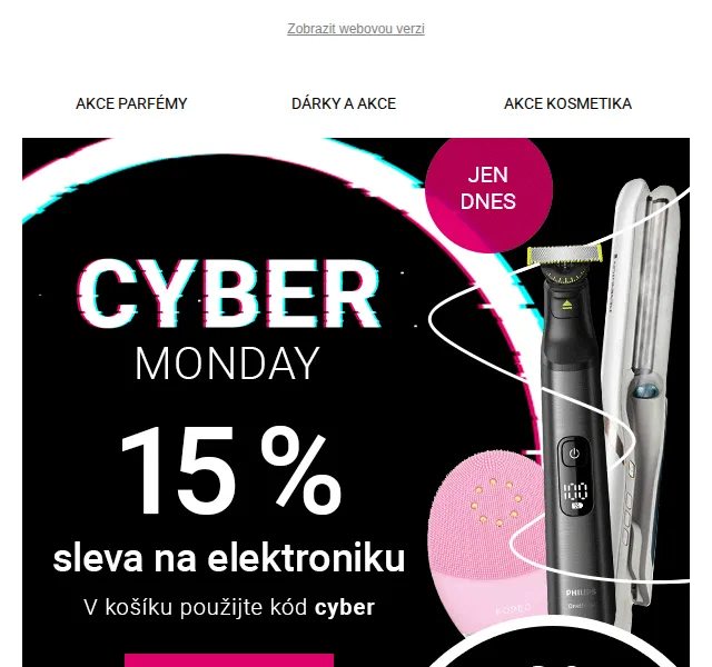 Notino: Sleva 15 % na elektroniku – červen 2026 | Nuslet.cz