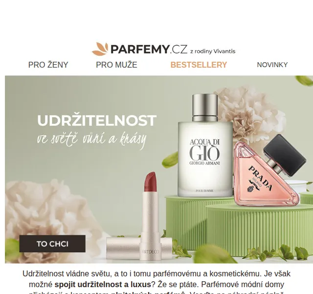 Parfemy.cz: Plnitelné parfémy udržitelných značek – červenec 2026 | Nuslet.cz