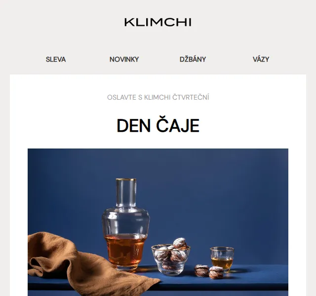 KLIMCHI: Den čaje a skleněné kolekce – červen 2026 | Nuslet.cz