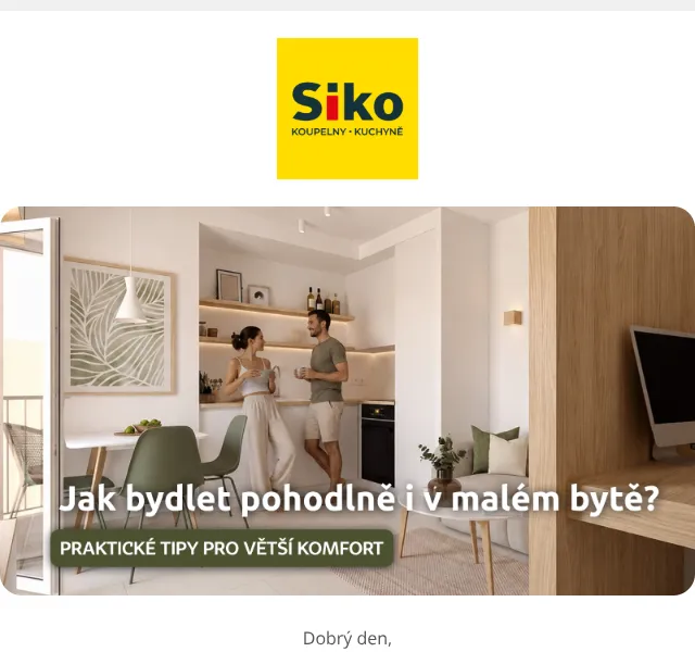 SIKO KOUPELNY & KUCHYNĚ: sleva 20 % – srpen 2026 | Nuslet.cz