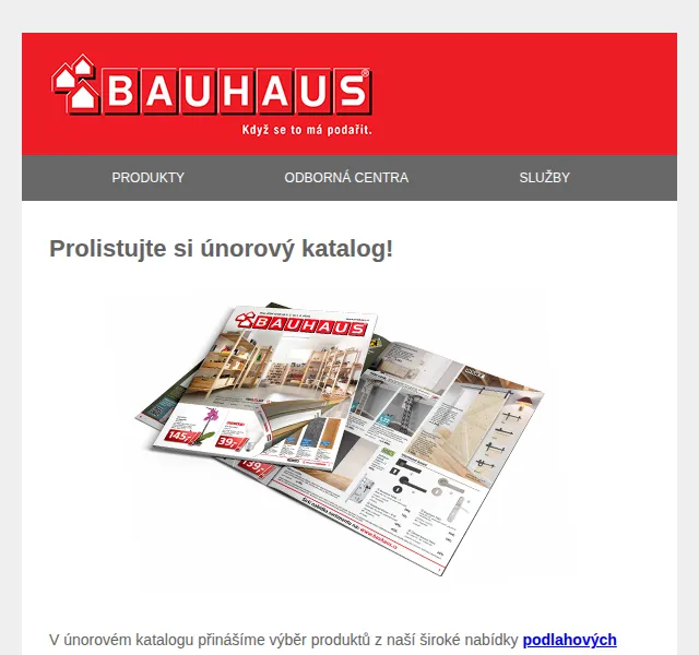 BAUHAUS: Únorový katalog 2022 – podlahy, barvy, nářadí | Nuslet.cz